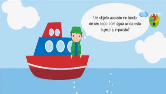 Empurrões dentro de água