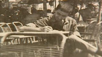 Trocar notícias através do aerograma