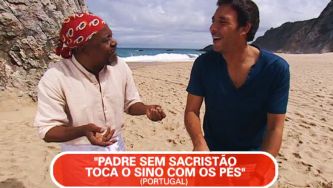 Padre sem sacrist&atilde;o toca o sino com os p&eacute;s... e  faz prov&eacute;rbio!