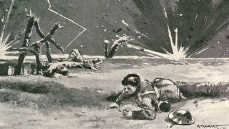 A artilharia e as metralhadoras na I Guerra Mundial