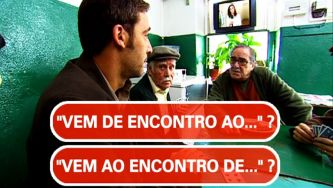 "Ao encontro de" e "de encontro a": em que direção pretendes ir?