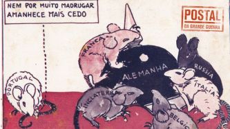 As caricaturas do inimigo eram bom negócio