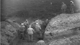 Aprendendo a escavar uma trincheira