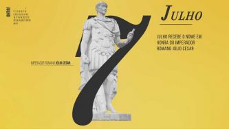 Julho, o m&ecirc;s em que nasceu J&uacute;lio C&eacute;sar