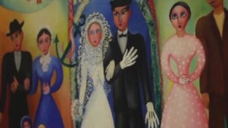 Nos sonhos pintados de Sarah Affonso