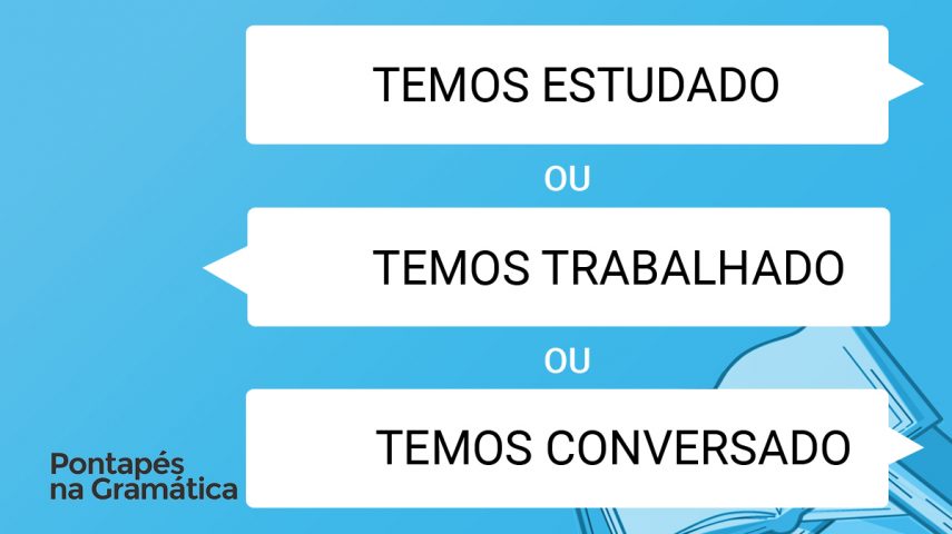 Como se conjuga o pretérito perfeito composto do indicativo?