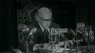 Am&eacute;rico Tom&aacute;s, o &uacute;ltimo presidente do Estado Novo