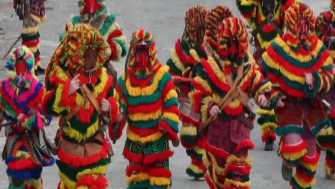 O Carnaval em português