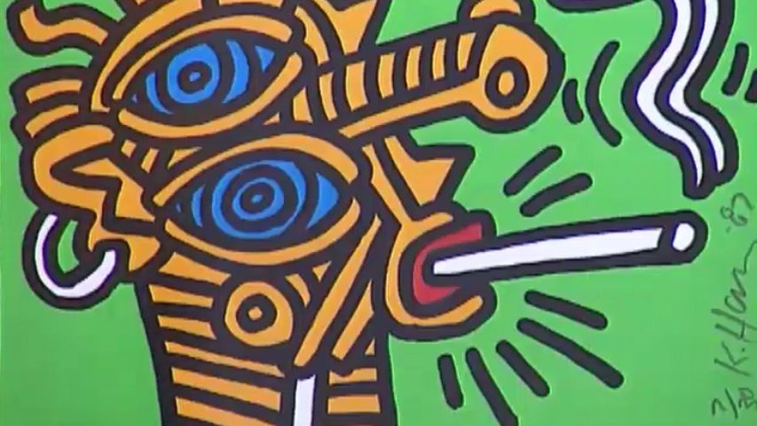 A arte urbana de Keith Haring