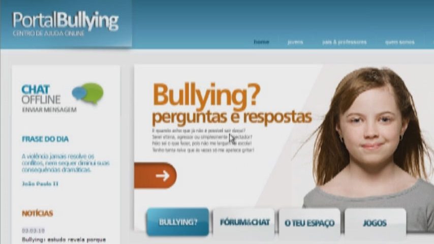 Cyberbullying tem ajuda online