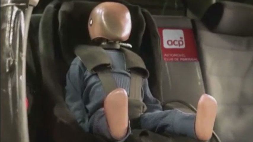 Como utilizar a “cadeirinha” no automóvel