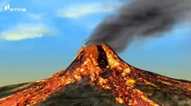 Como um vulcão entra em erupção