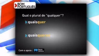 Qual é o plural de "qualquer"?