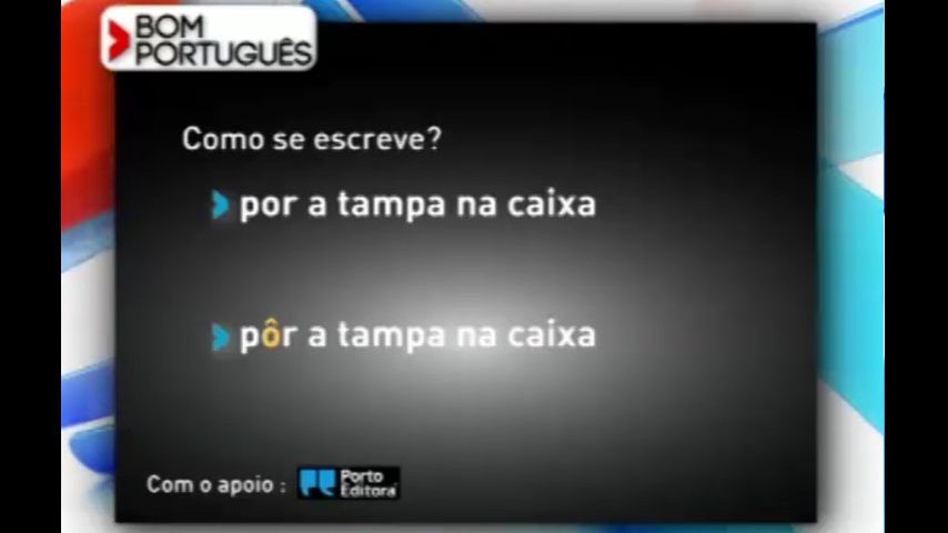 Neste exemplo, “por” tem ou não acento circunflexo?