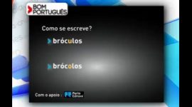 Gostas mais de “bróculos” ou de “brócolos”?