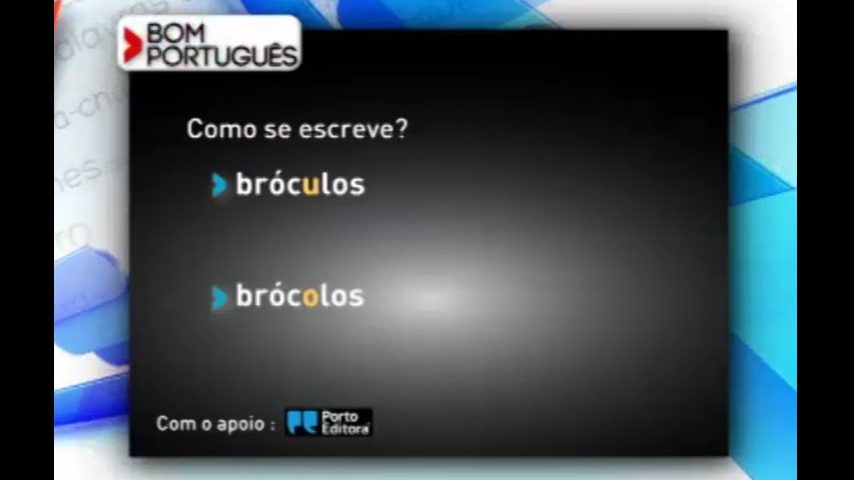 Gostas mais de “bróculos” ou de “brócolos”?
