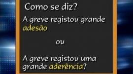 Deverá dizer-se “adesão” ou “aderência”?