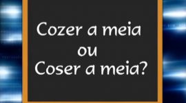 O trabalho em costura faz-se com “s” ou com “z”?