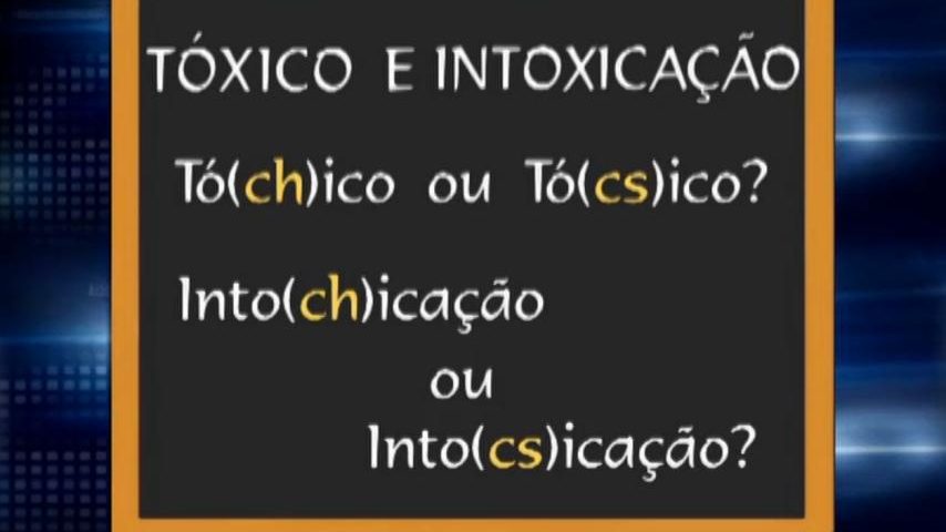O “x” de tóxico e intoxicação