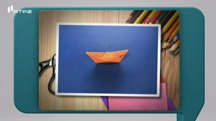 Como fazer um barco de papel