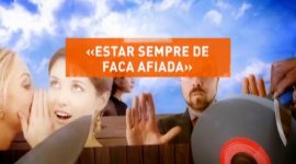 O que significa estar “de faca afiada” ?