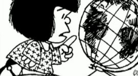 Mafalda, a menina contestatária da banda desenhada