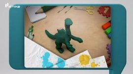 Como se faz um dinossauro de plasticina