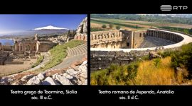 Teatro grego e romano – onde estão as diferenças?