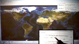 O mapa geológico da Europa