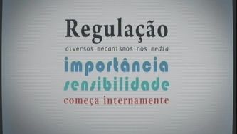 A regulação na comunicação social