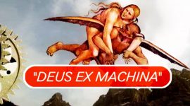 A descida de “Deus ex machina” começou no teatro clássico