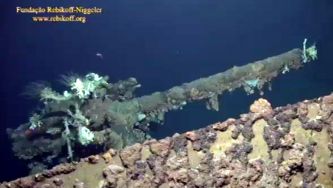 Submarino alemão afundado nos Açores durante a II Guerra Mundial