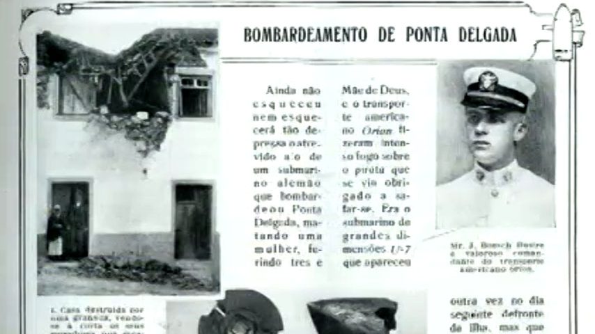 O bombardeamento de Ponta Delgada