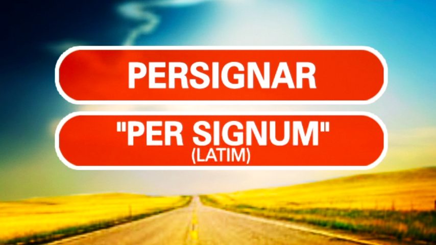 Os ritos de persignar e de benzer
