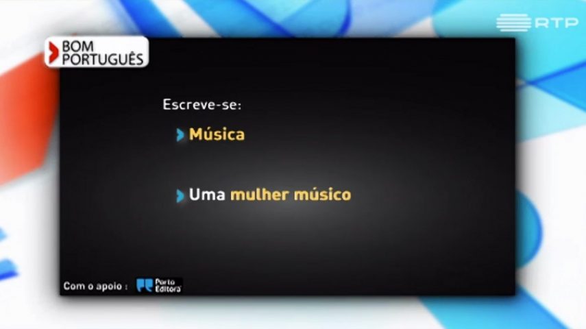 Qual é o feminino de músico?