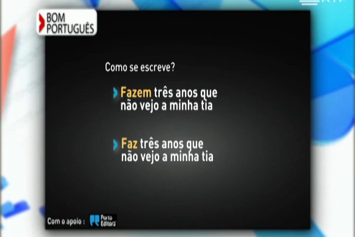 Como se deve escrever: fazem três anos ou faz três anos?