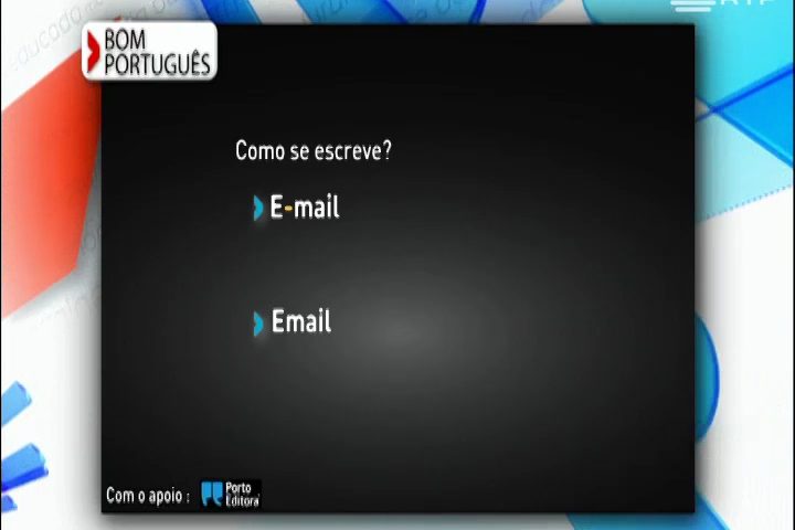 E-mail ou email, uma dúvida do mundo informático