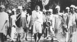 Fim da “Marcha do Sal” liderada por Gandhi