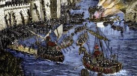 Início do segundo cerco de Paris pelos vikings
