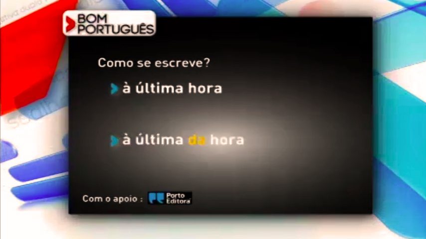 Diz-se “à última hora” ou “à última da hora”?