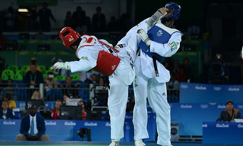 Luta olímpica e taekwondo