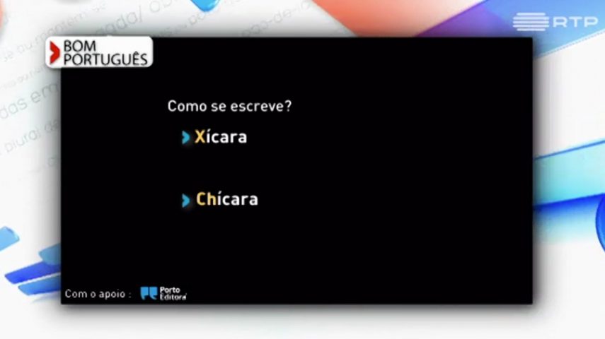 Uma xícara ou uma chícara de café?