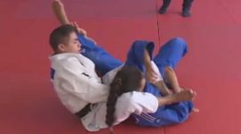 Judo: os combates no chão