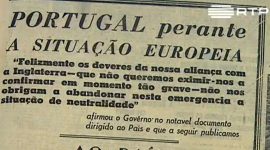 Portugal no princípio da II Guerra Mundial
