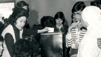 Fotografias das elei&ccedil;&otilde;es para a Constituinte