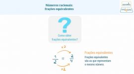 O que são fracções equivalentes?