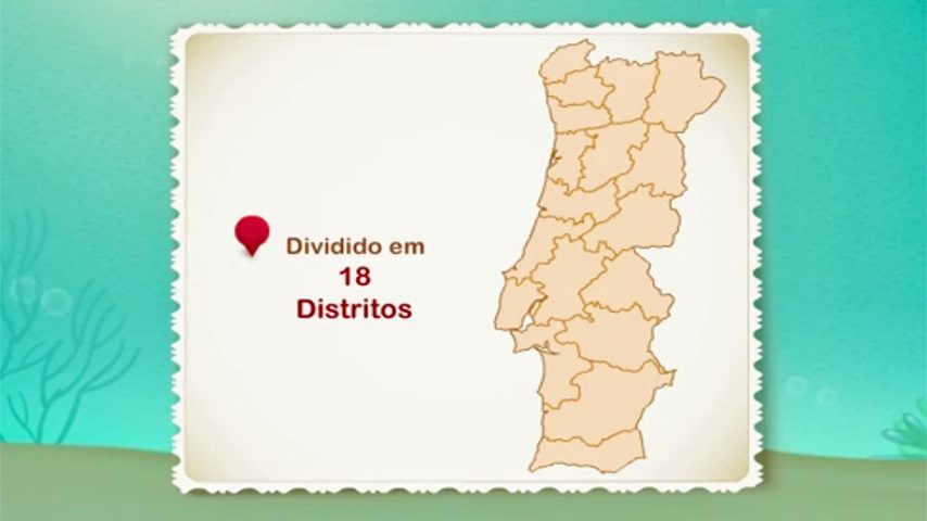 Como se divide o território português?