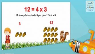Operadores multiplicativos e partitivos: o quádruplo e a quarta parte