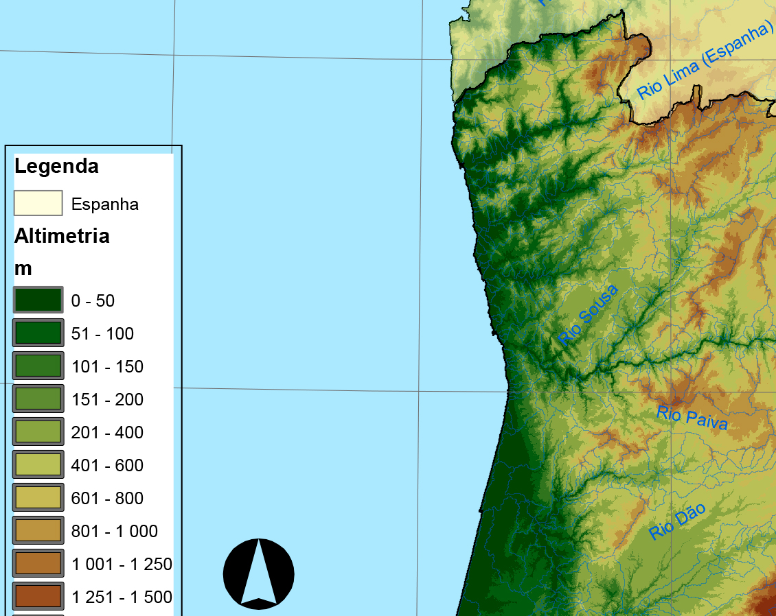 Relevo - Perfil Topografico, PDF, Mapa