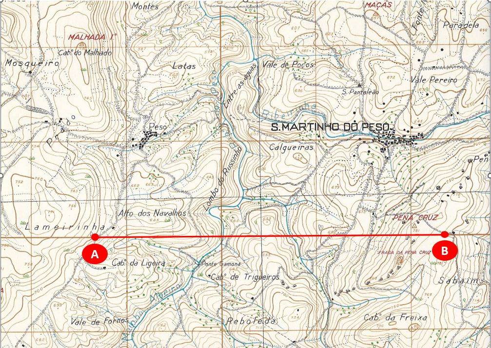 Relevo - Perfil Topografico, PDF, Mapa